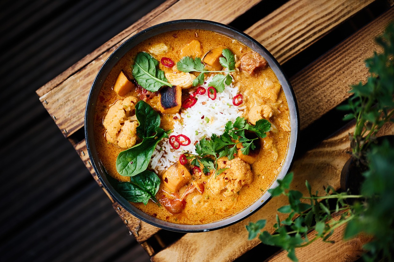 bowl of curry